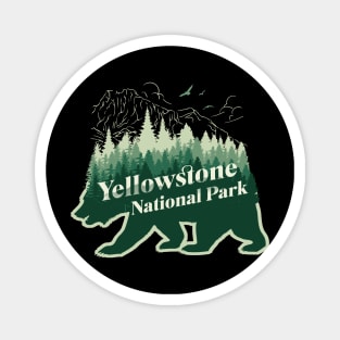 Yellowstone National Park Bear Magnet